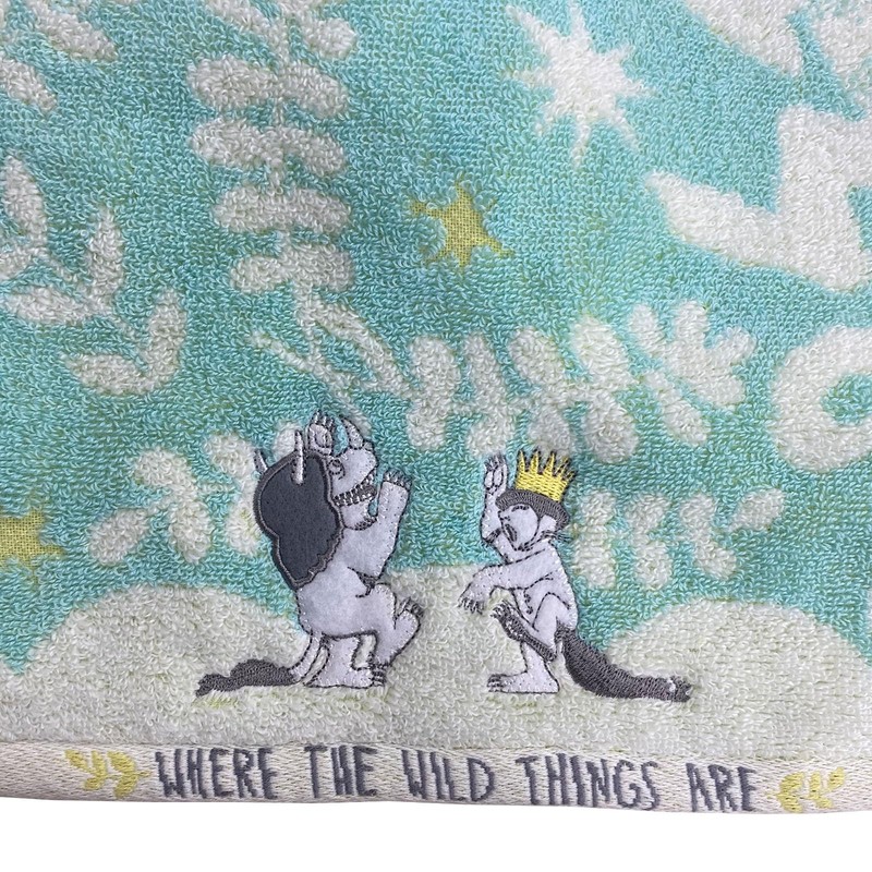 Marushin 4105023800 Face Towel, Where the Wild Things Are