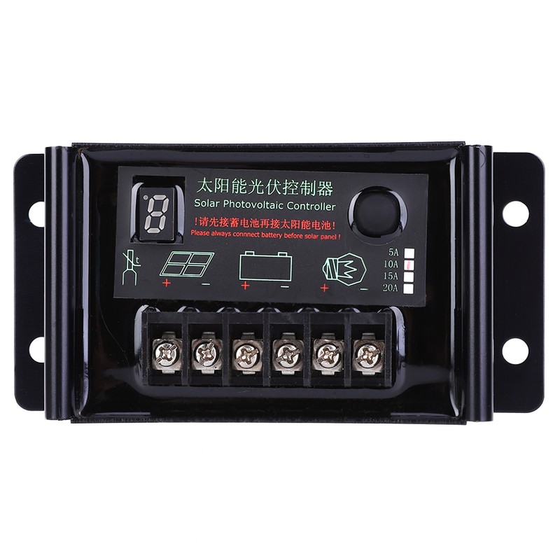 Solar Panel Regulator Power Generation Controller Waterproof 10A 9.6V 11.1V