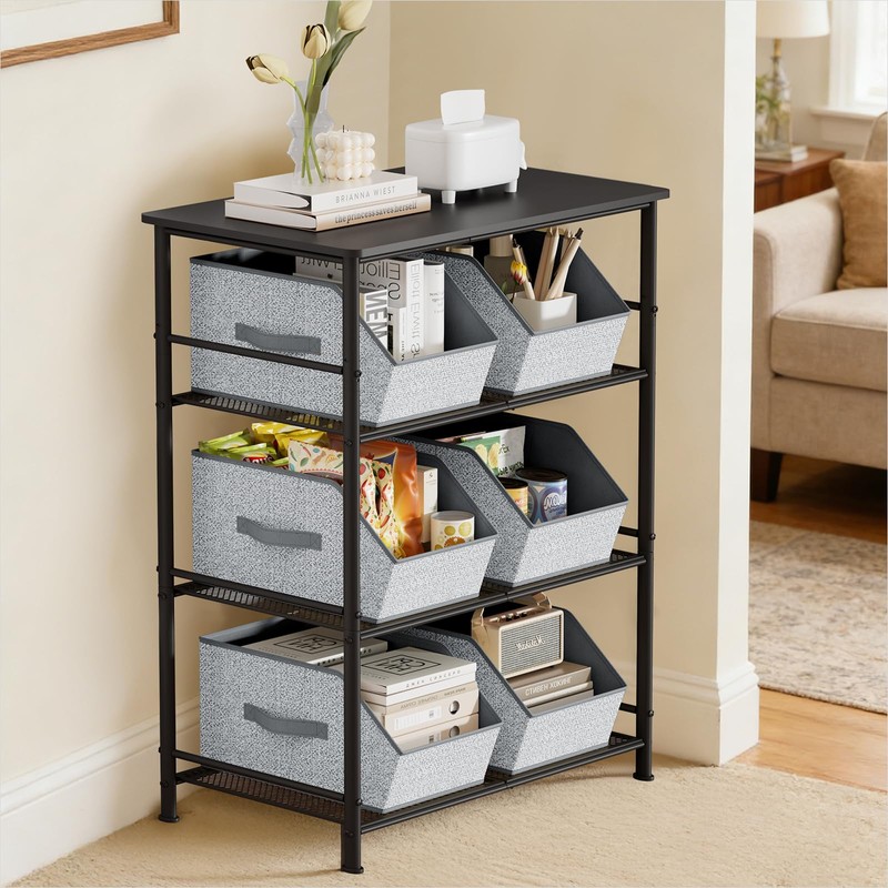Homsorout Large Closet Storage Cubes - Closet Storage Bins with