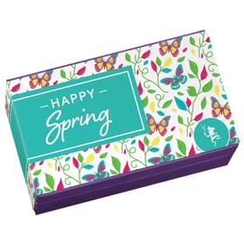 Fairytale Brownies Spring Treasure Medley Gourmet Chocolate Food Gift Basket - Full-Size, Snack-Size and Bite-Size Brownies - 12 Pieces - Item HR311SP