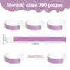 700 Pulseras Identificativas de Neón Para Eventos - Control, Papel,