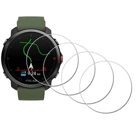 iDaPro Screen Protector for Polar Grit X Pro/Grit X Watch [4 Pack] Tempered Glass Anti-Scratch Bubble-Free Easy Installation