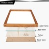 Set of 2 wooden picture frames, 5x7 inches, deer (13x18cm)
