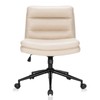 ESTRUCO Criss Cross Chair Legged Office Wide Comfy Desk Seat