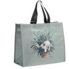 Puckator Kim Haskins Recycled Plastic Shopping Bag - Cat Flowers,