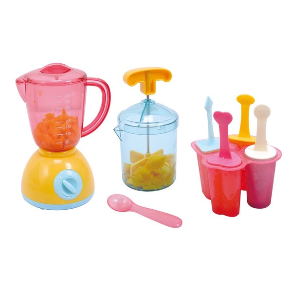 PlayGo My Ice Works 4 Set Shaped ICES Form with ICES Sticks Included Pretend Play for Toddlers & Kids (6315)