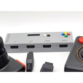 iCode Retro USB Adapter for Atari Joysticks and Paddles - 4 Port/Players