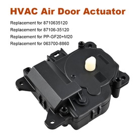 WMPHE HVAC Blend Air Door Actuator Replacement for 063700-8860 87106-35120 PP-GF20+M20 Compatible with Toyota 4Runner 4.0L V6 4.7L V8 2003-2009 Heater Blend Door Actuator Motor