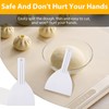 Pizza Spatula, Set of 2 Plastic Scrapers, Ideal for Pizza