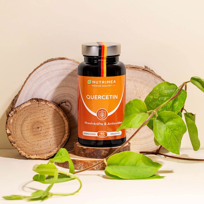 Quercetin with Bromelain + Vitamin C - Natural Active Ingredient