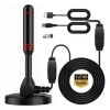 Antena de TV Digital 4K HD Para Interiores Con Amplificador