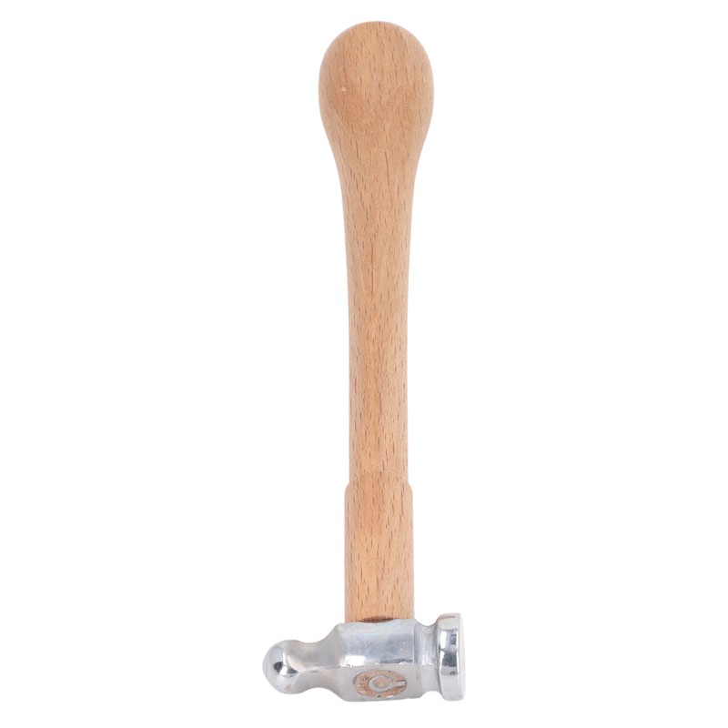 Mini Hammer High Carbon Steel Round Head Ergonomic Wooden Handle