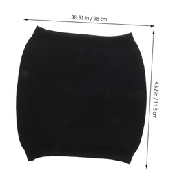 Healeved Thickened Waist Warmer Belt for Men and Women Dual-layer Cashmere Stomach Support Comfortable Insulation for Winter Use