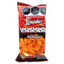 Lourdes 8-Pk Lourdes Tostaditas Adobadas 70g/2.46oz