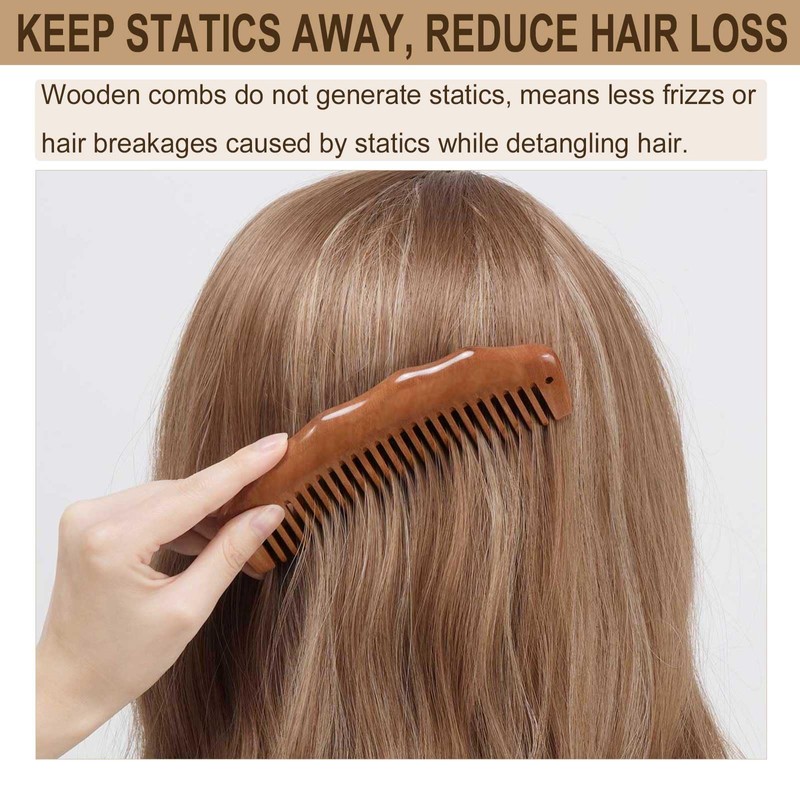Labor Comb for Pain Relief, Birthing Comb, Wooden Comb for