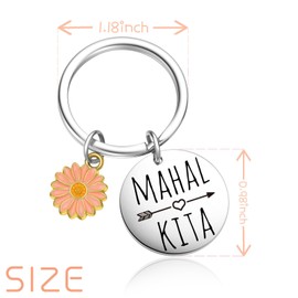 OWHOMS Philippines Keychain Filipino Gift Romantic Gift For Her Him Valentine's Day Jewelry For Boyfriend Keychain From Girlfriend Gift Girlfriend Birthday Keychain Wife Gift From Husband Gift