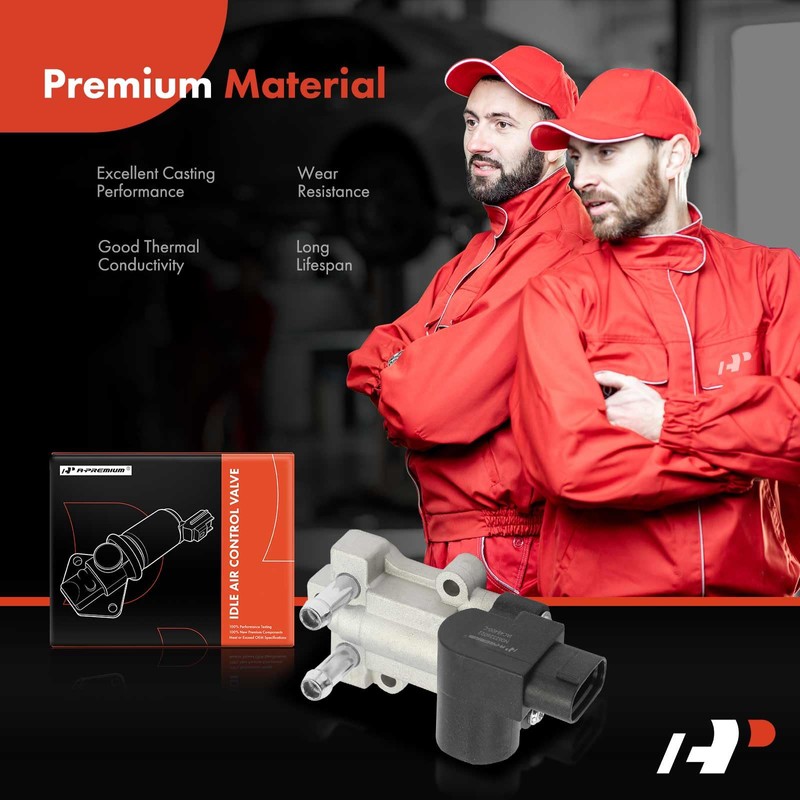 A-Premium Fuel Injection Idle Air Control Valve Compatible with Honda