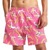 MADHERO Mens Swim Trunk Funny Pattern Bathing Suit with Mesh