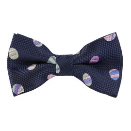 Alizeal Boys Printed Fun Novelty Pre-tied Kids Bow Tie, Easter Egg
