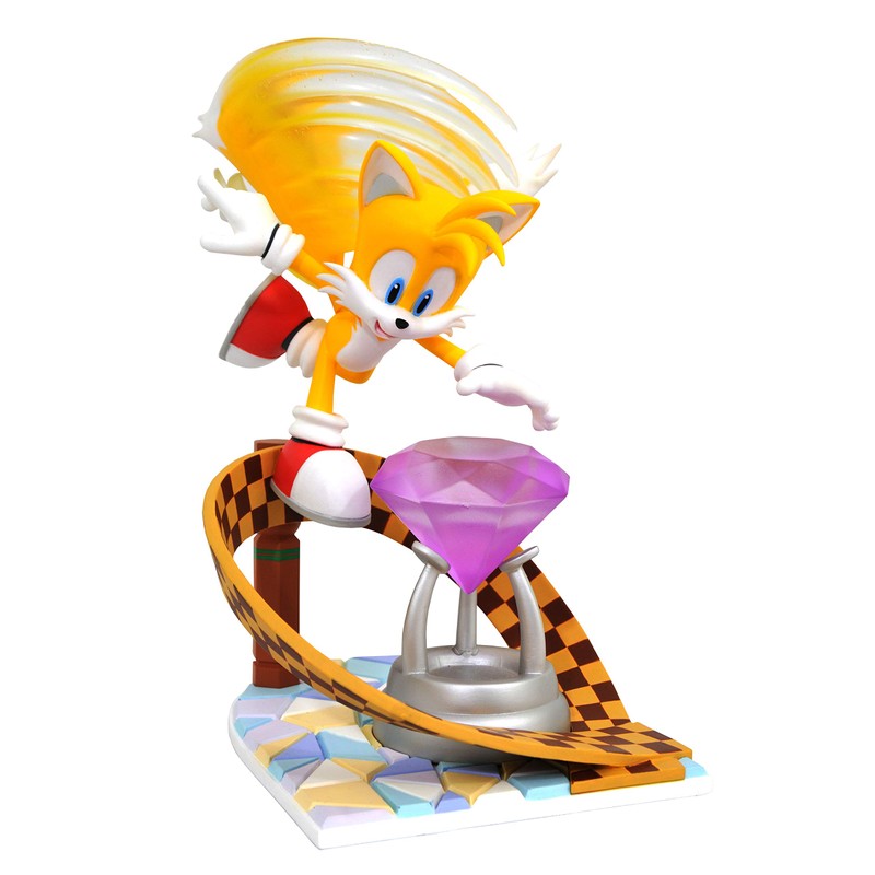 Sonic Gallery: Tails PVC Figure, Multicolor