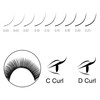 Cashmere Lash Extensions C CC D Curl 8-25mm Mixed &