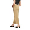 Kipzy - Falda larga de licra para mujer, para playa,
