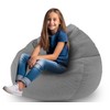 Dafftos Stuffed Animal Storage Bean Bag Chair Corduroy Toy Cover