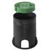 First Plast pzcrp17 V-y Pozzetto Garden with Lid pedonabile, Green,