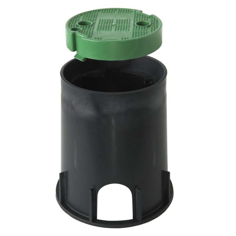 First Plast pzcrp17 V-y Pozzetto Garden with Lid pedonabile, Green,