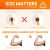 Pre-Formed Blood Pressure Replacement Cuff, Quick Wrap for Easy Use,