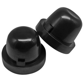 HUIQIAODS Car Dustproof Cover, LED Dust Cover, Waterproof Dustproof Cover, Light Cover, Compatible with HID Headlight Kit, Compatible with H1/H3/H4/H7/H8/H9/H11/HB3/HB4/HB5, Set of 2 (Inner Diameter: