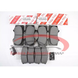 Toyota Genuine Lexus GX460 2010-2023 FRONT AND REAR BRAKE PAD SETS OEM