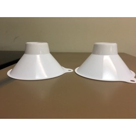 McKesson Calculi Strainer McKesson Mesh Screen Built-in Tab White Plastic Disposable 2pcs