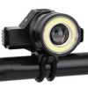 Bicycle Zoom Aluminium Alloy Headlight Detachable Bike Cycling Warning Light