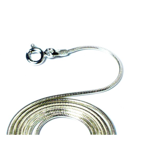 16" (41 cm) Sterling Silver Necklace - 1.5 mm -