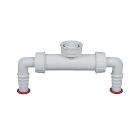 Dallmer Washing Machine Double Connection 1 DN25 White