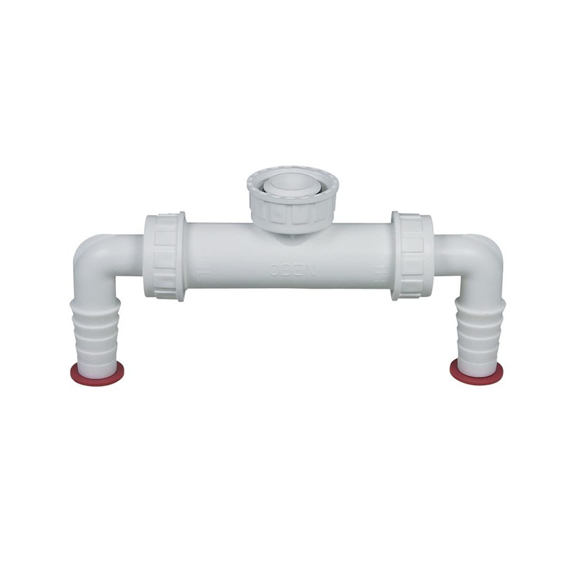 Dallmer Washing Machine Double Connection 1 DN25 White