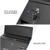Locking Mailbox Wall Mounted Vertical mailboxes with Key Lock Large