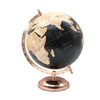 EXERZ 13cm Globe with Bronze Base, Handcraft Decorative Globe SI-3937