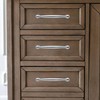 khtumeware 10 Pack 3-3/4 Inch(96mm) Vibrant Polished Chrome Cabinet pulls