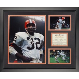 Legends Never Die Cleveland Browns - Jim Brown Framed Photo Collage, 16" x 20", (19916U)