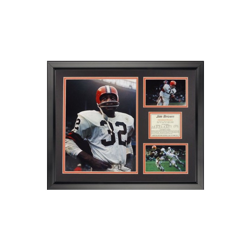 Legends Never Die Cleveland Browns - Jim Brown Framed Photo