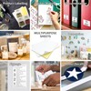 50 Sheets Glossy White Printable Sticker Paper A4 | Inkjet
