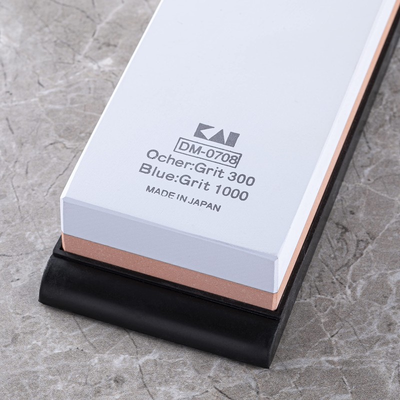 Shun Combination Whetstone for Knife Sharpening, 300 and 1000 Grit,