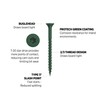 CAMO Premium Deck Screws 2" #8 ProTech (350 ct, Green)