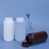 UMETASS Wide Mouth Plastic Bottle Laboratory Test Bottle Sealed Leakproof
