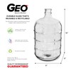 Geo Sports Bottles 3 Gallon Round Glass Carboy Fits 30mm