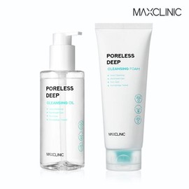 Max Clinic [맥스클리닉] 포어리스 딥 클렌징오일 폼 듀얼세트 [M36651_오일폼선물세트] [maxclinic] Poreless Deep Cleansing Oil Foam Dual Set [M36651_Oil Foam Gift Set]
