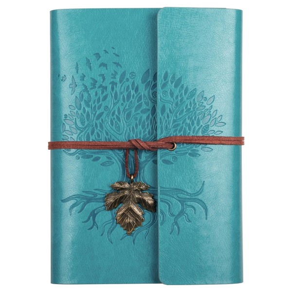 Billtigif PU Leather Journal Notebook, Refillable Travel Vintage Writing Jour...