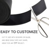Rubber Strip 80mm(W) x1.5mm(T) x3m(L) Neoprene Rubber Sheet Solid Rubber